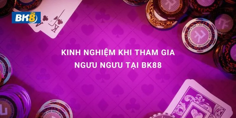 Người chơi có thể tham khảo kinh nghiệm khi tham gia Ngưu Ngưu