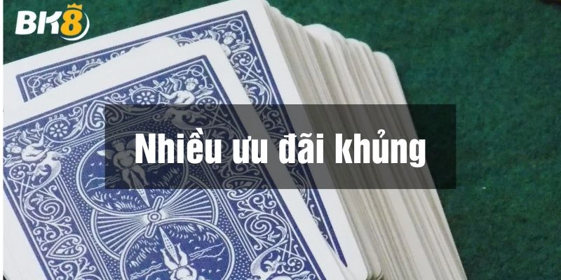 Tham gia game bài trực tuyến BK8 nhận nhiều khuyến mãi